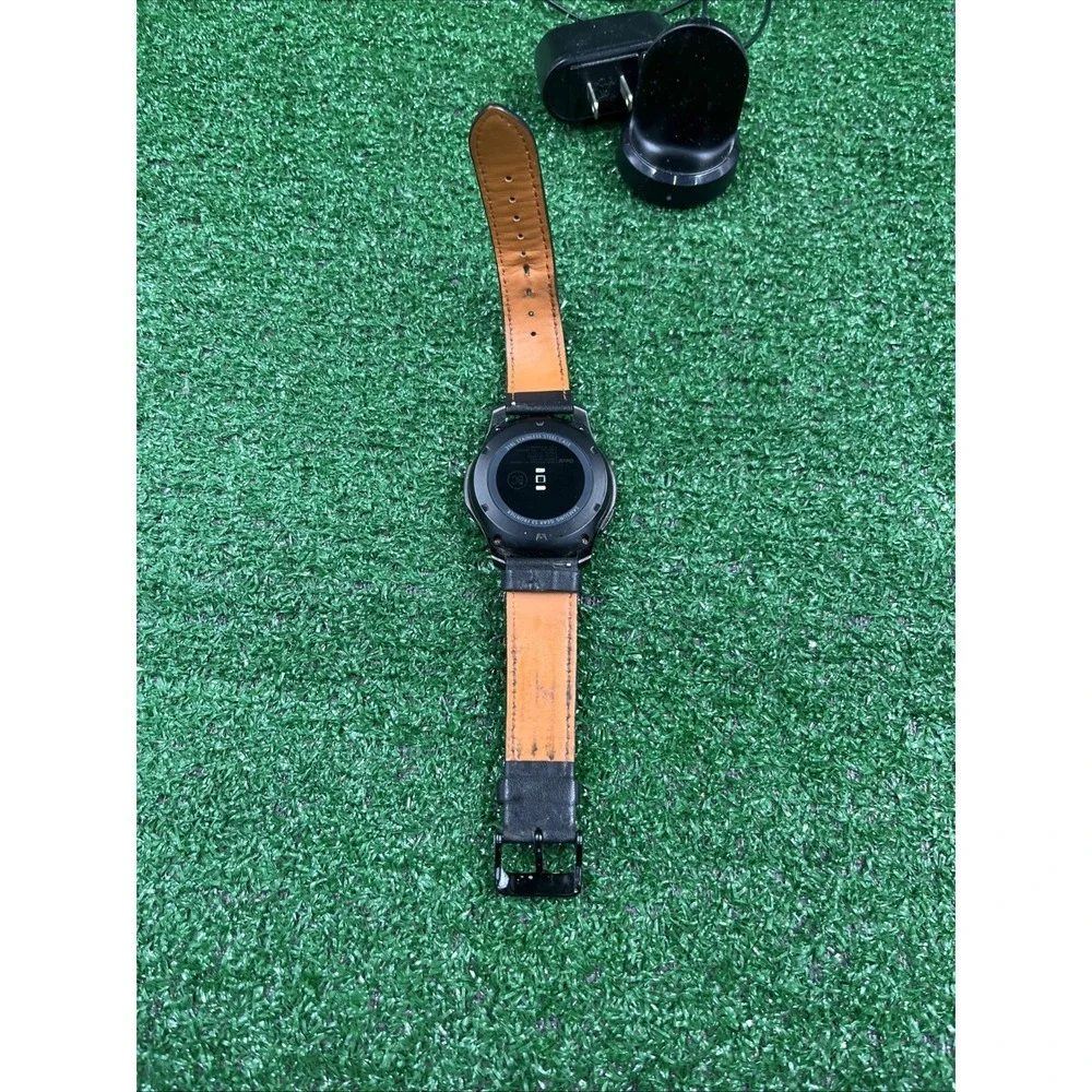Samsung Gear S3 Frontier Smartwatch Black SM-R765T Stainless Steel OG Band